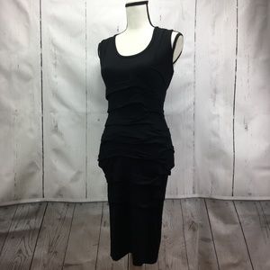 Nicole Miller Artelier Cocktail Dress Black